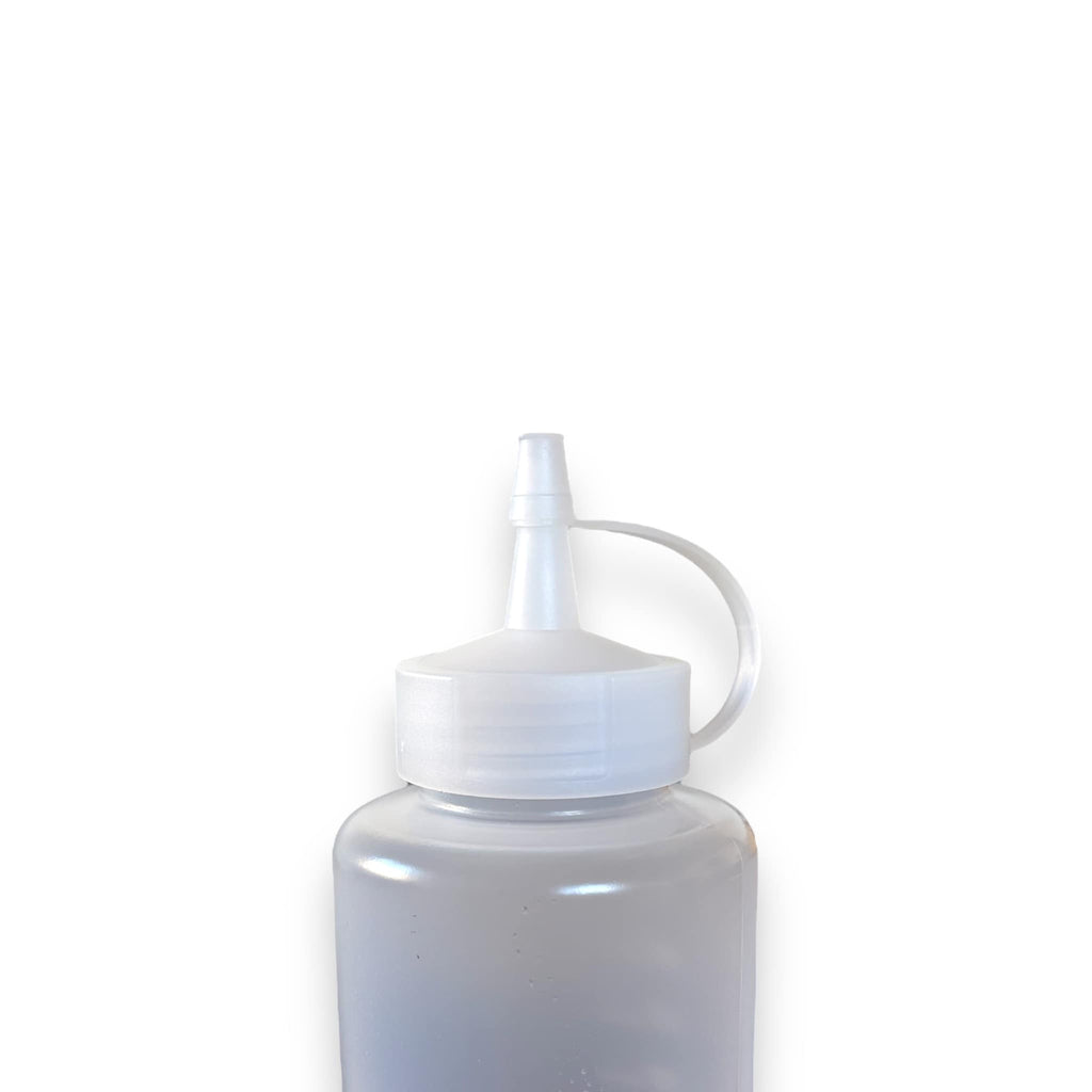Quetschlflasche Ausguss