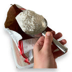 Mehlschaufel mit Mehlsack